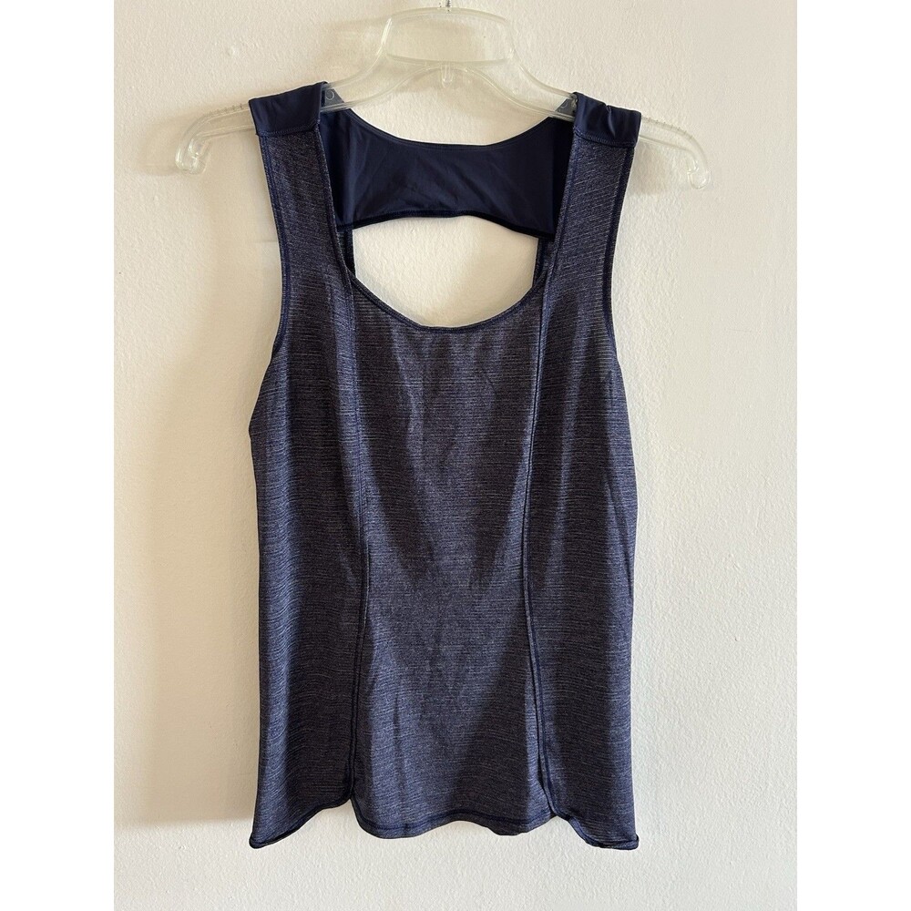 Lululemon Run Righteous Tank Top Heathered blue Size 4